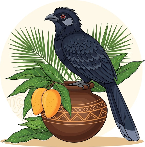 koha bird perched on clay 600nw 2744877275 - Sinhala Tamil New Year quotes image