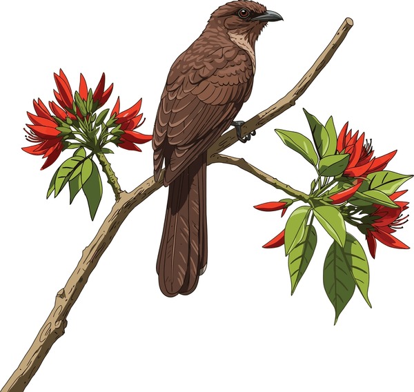 realistic asian koel perched on 600nw 2744887909 - Sinhala Tamil New Year quotes image