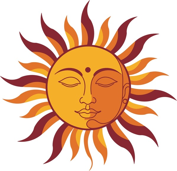 smiling golden sun face illustration 600nw 2737449695 - Sinhala Tamil New Year quotes image