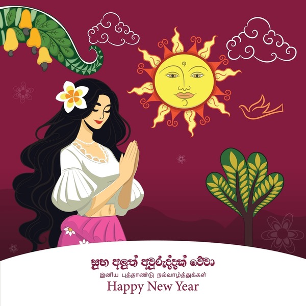 sri lankan sinhala hindu new 600nw 2592232069 - Sinhala Tamil New Year quotes image