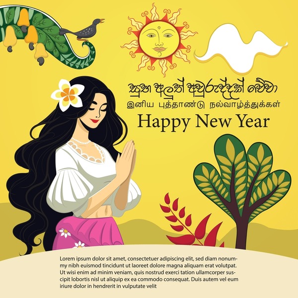sri lankan sinhala tamil new 600nw 2601132441 - Sinhala Tamil New Year quotes image