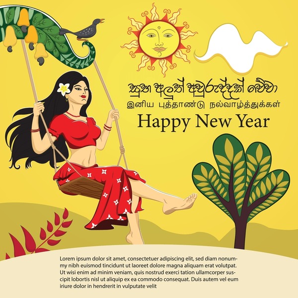 sri lankan sinhala tamil new 600nw 2601132461 - Sinhala Tamil New Year quotes image