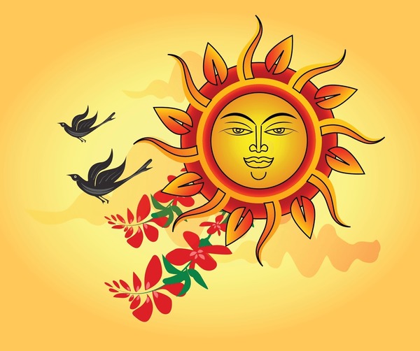sri lankan traditional sun face 600nw 2443716013 - Sinhala Tamil New Year quotes image