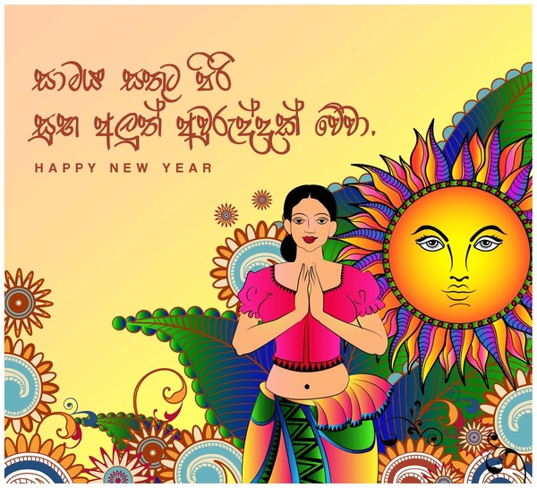 traditional sinhala hindu new year 600nw 2605130291 - Sinhala Tamil New Year quotes image