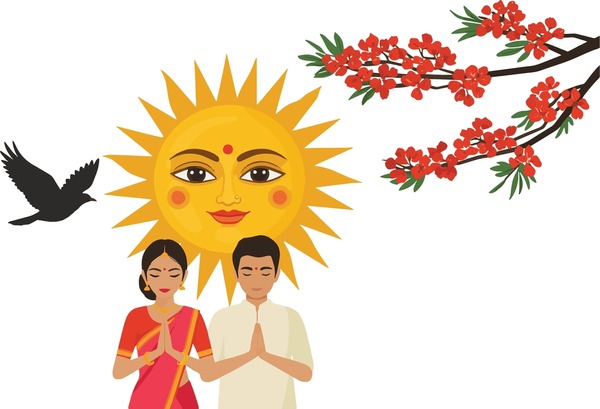 traditional sri lankan couple heart 600nw 2608180963 - Sinhala Tamil New Year quotes image